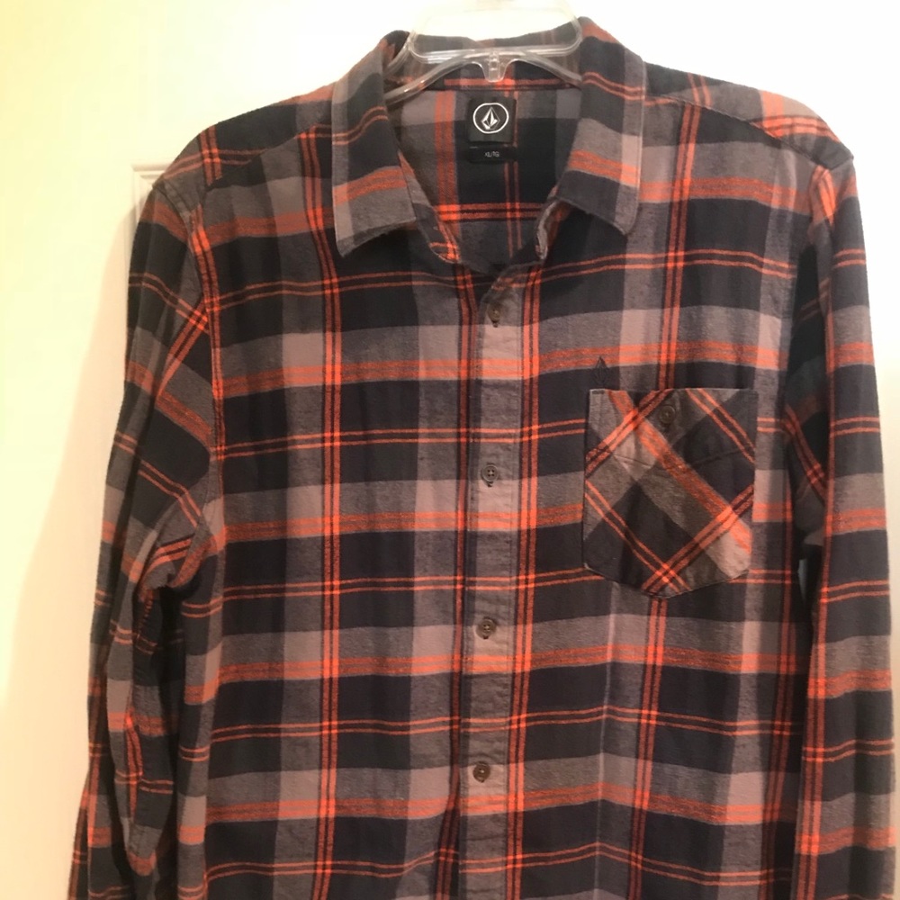 volcom flannel